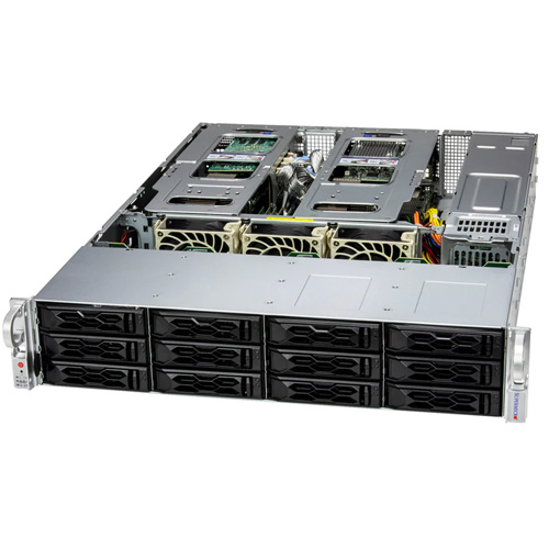 SuperMicro_CloudDC SuperServer SYS-621C-TN12R (Complete System Only ) New_[Server